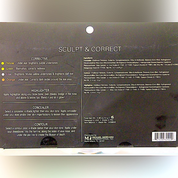 MAX STUDIO SCULPT & CORRECT HIGHLIGHTER CONCEALERS CONTOUR SET DESIGNED USA - Picture 5 of 5